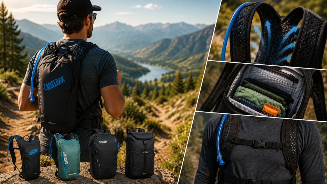 Como escolher a mochila de ataque CamelBak perfeita para caminhadas de um dia!