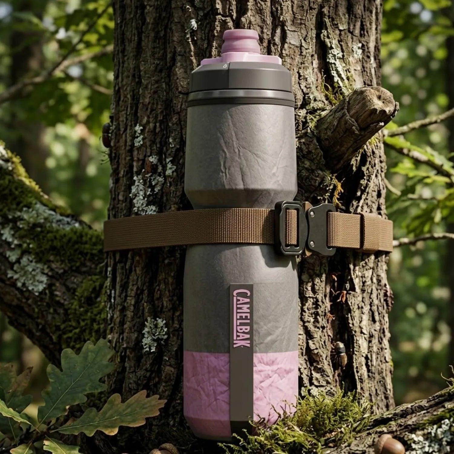 GARRAFA CAMELBAK PODIUM CHILL 24OZ / 710ML - MERCURY NIGHT FALL (ROXO/PRETO)