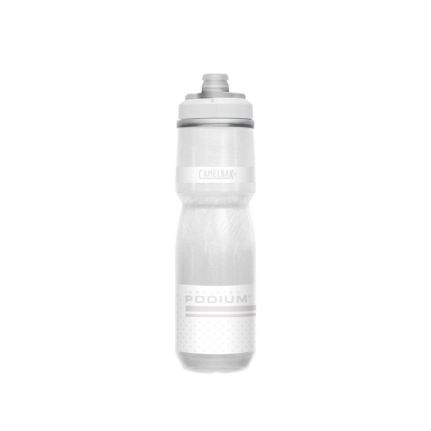GARRAFA CAMELBAK PODIUM CHILL 24OZ / 710ML - REFLECTIVE GHOST (BRANCO)