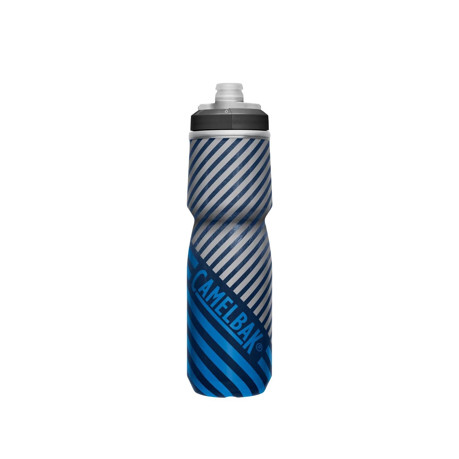 GARRAFA CAMELBAK PODIUM CHILL 24OZ / 710ML - NAVY/BLUE STRIPE (AZUL/AZUL MARINHO/CINZA)