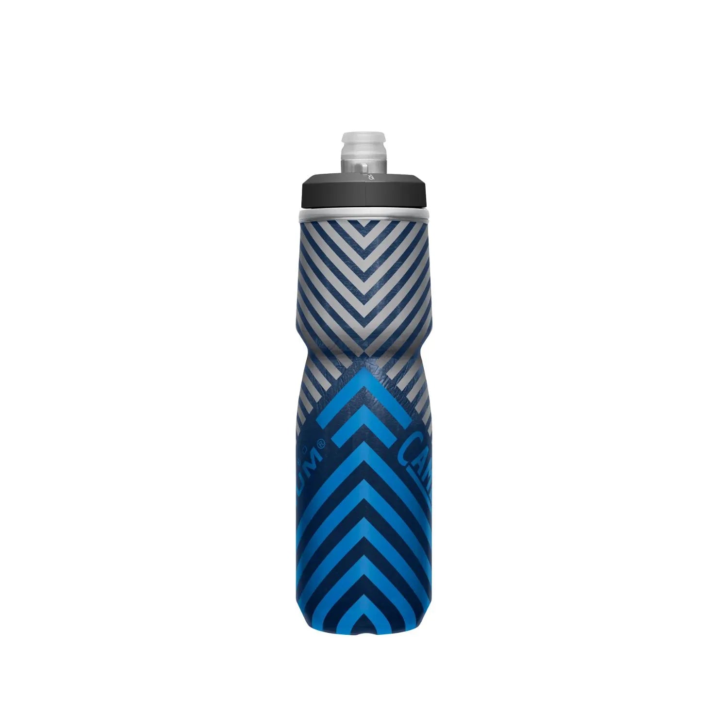GARRAFA CAMELBAK PODIUM CHILL 24OZ / 710ML - NAVY/BLUE STRIPE (AZUL/AZUL MARINHO/CINZA)