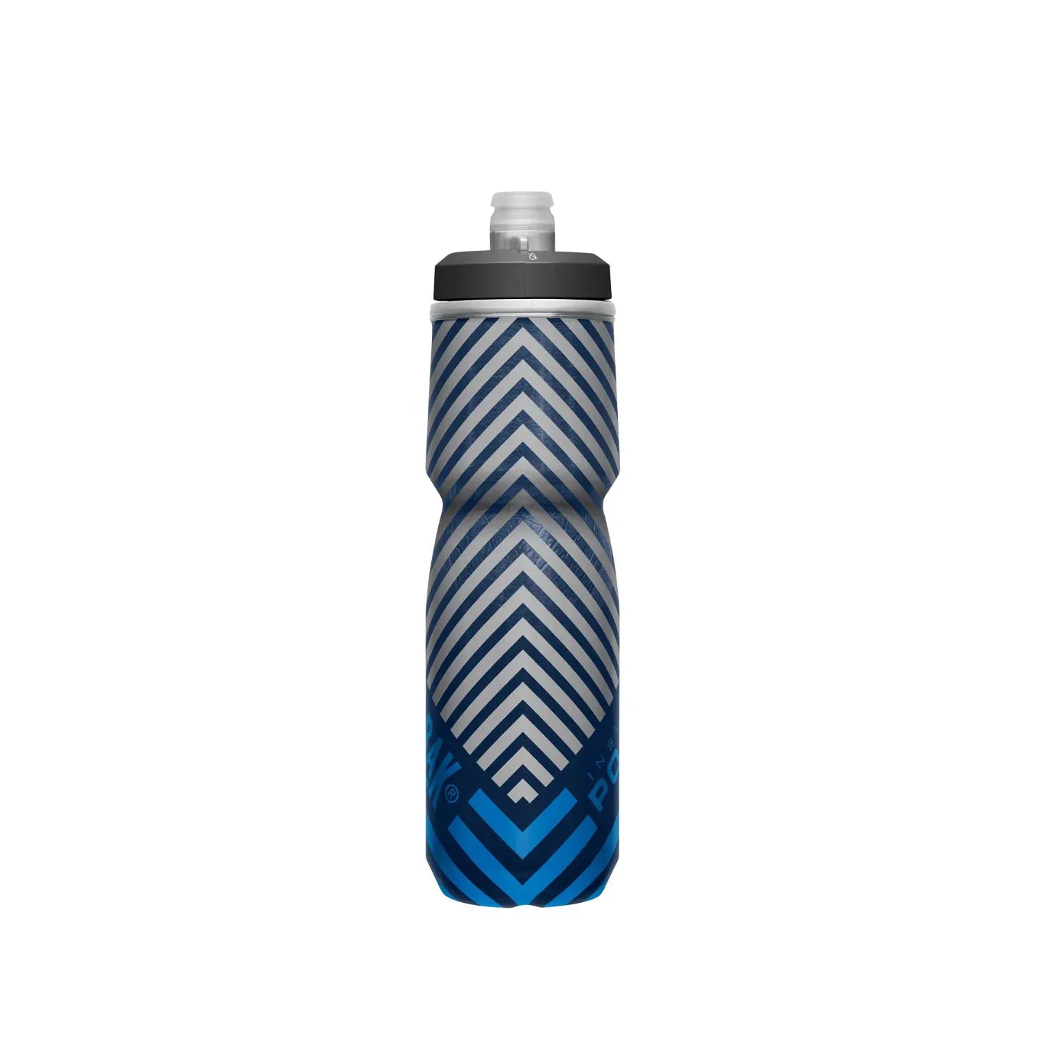 GARRAFA CAMELBAK PODIUM CHILL 24OZ / 710ML - NAVY/BLUE STRIPE (AZUL/AZUL MARINHO/CINZA)