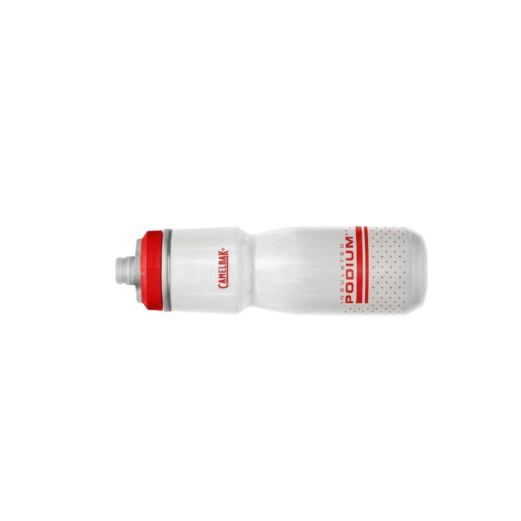 GARRAFA CAMELBAK PODIUM CHILL 24OZ / 710ML - FIERY RED WHITE (VERMELHO/BRANCO)
