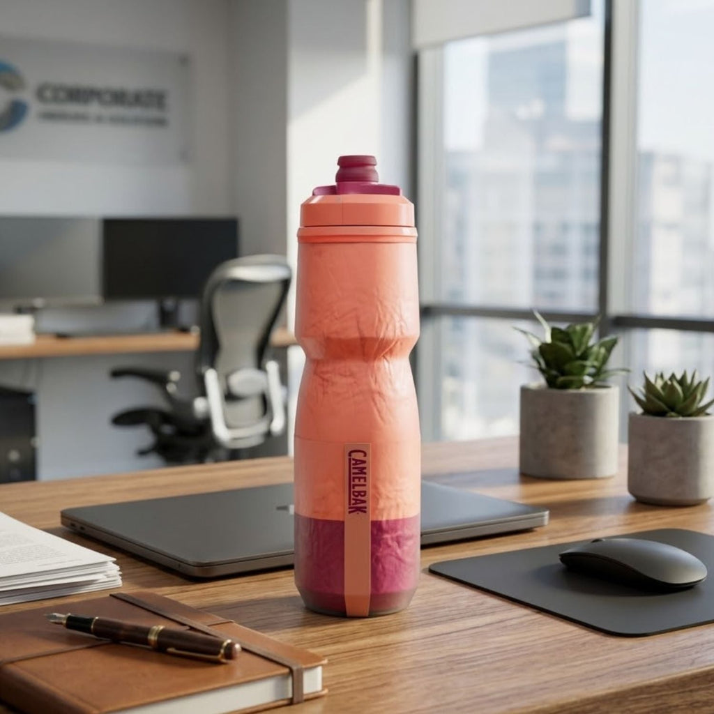 Garrafa Térmica CamelBak Podium Chill 710ml Azul/Verde