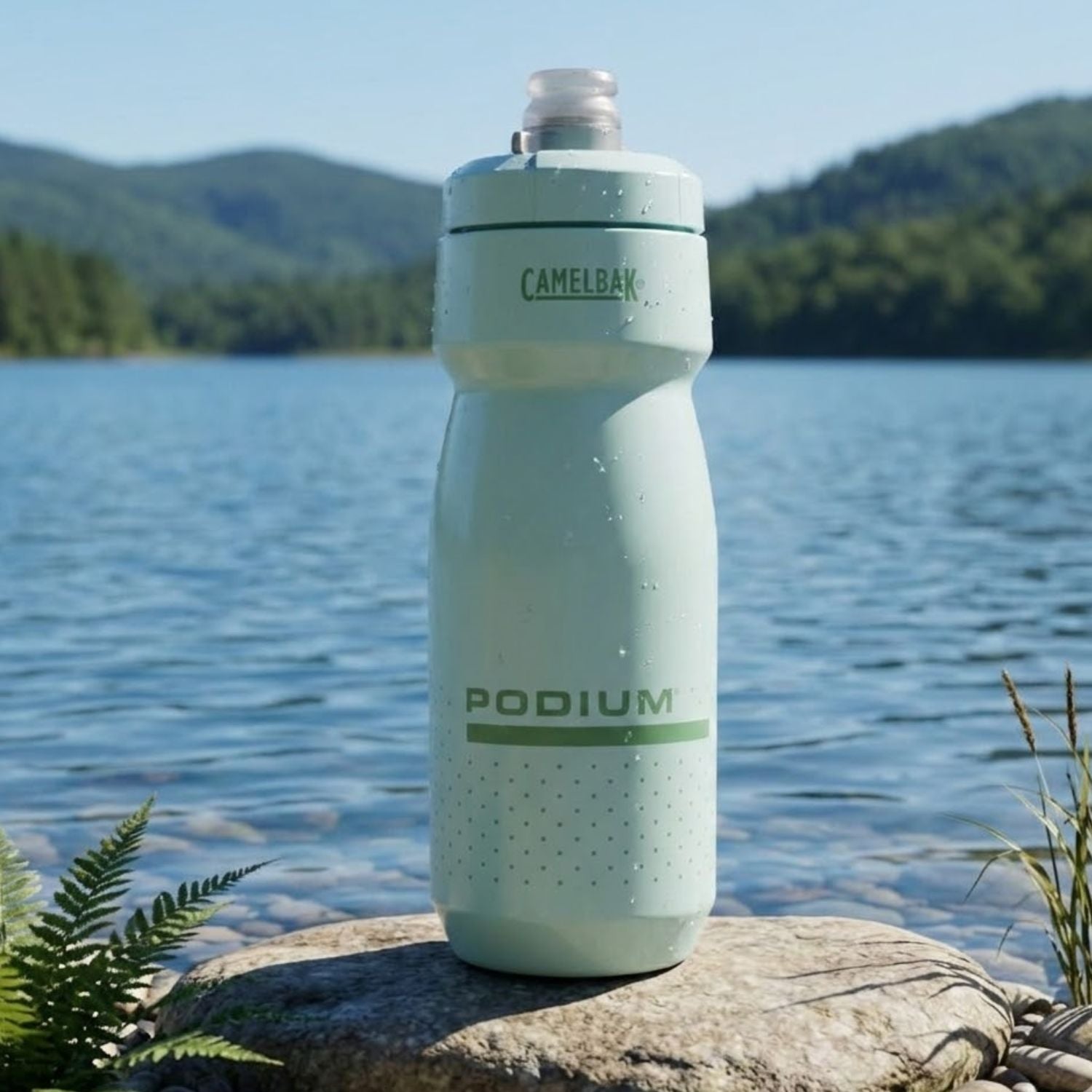 GARRAFA CAMELBAK PODIUM 24OZ / 710ML - CRYSTAL BLUE (AZUL CLARO)
