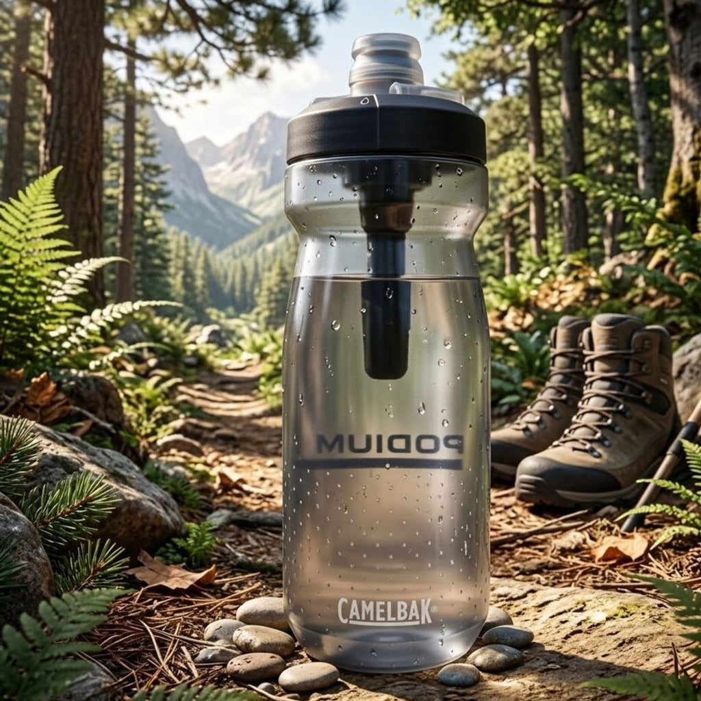 GARRAFA CAMELBAK PODIUM 21OZ / 621ML - SMOKE (TRANSPARENTE)
