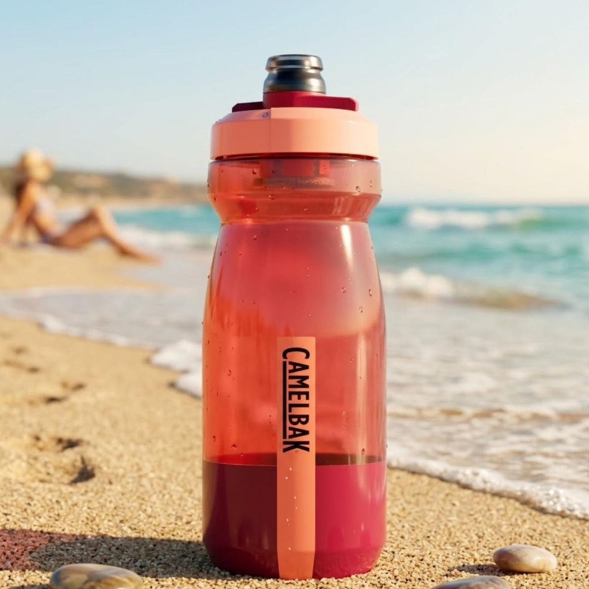 Garrafa CamelBak Podium 621ml Cinza
