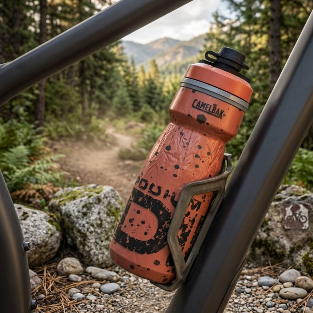 Garrafa Térmica CamelBak Podium Dirt Series Chill 621ml Cinza