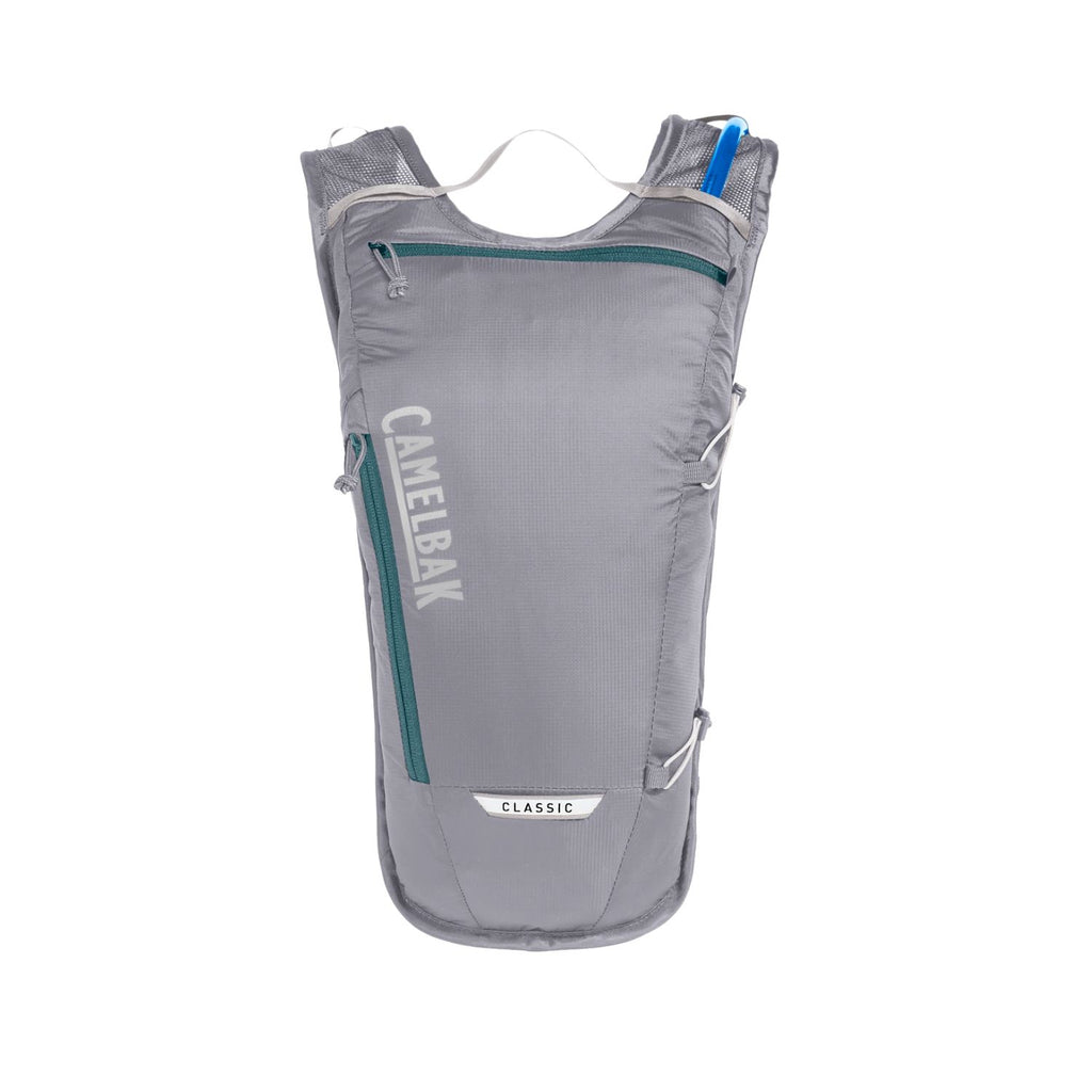 MOCHILA DE HIDRATACAO CAMELBAK CLASSIC LIGHT 70OZ / 2,070ML - GUNMETAL/HYDRO (CINZA/AZUL)
