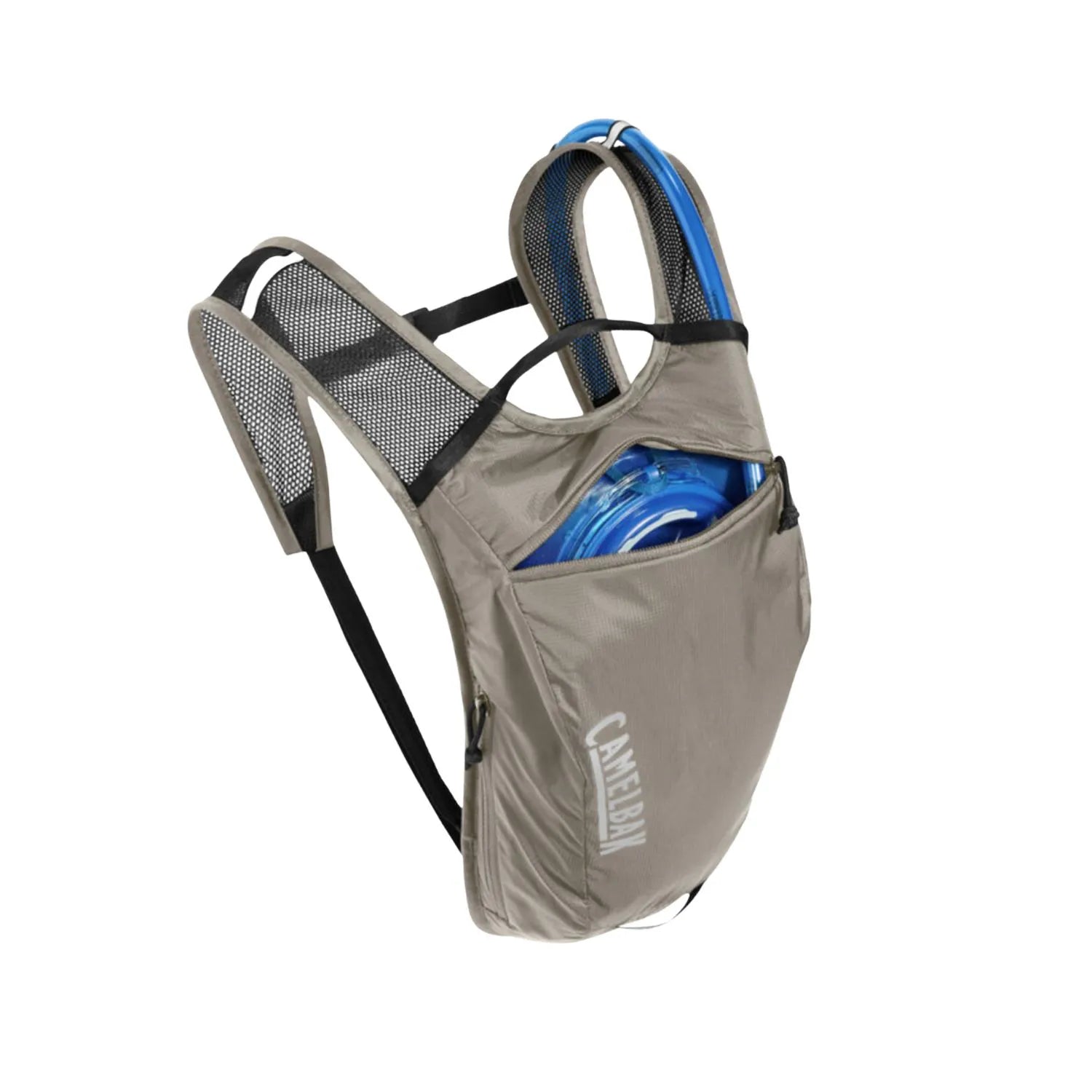 MOCHILA DE HIDRATACAO CAMELBAK HYDROBAK LIGHT 50OZ / 1,5L - ALUMINIUM/BLACK