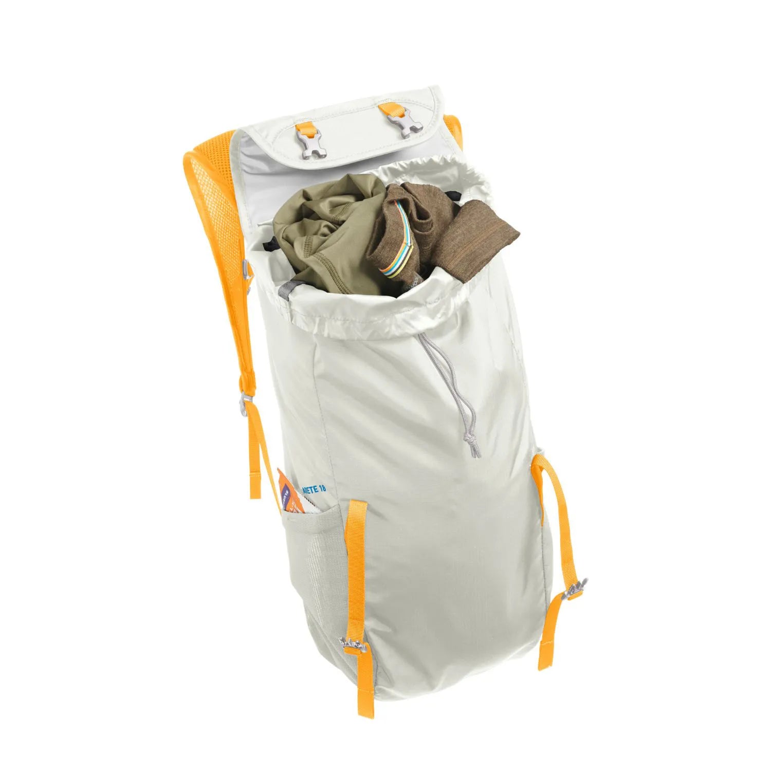 MOCHILA DE HIDRATACAO CAMELBAK ARETE 18 DOUBLE BUCKLE 50OZ / 1,5L - VAPOR/MARIGOLD
