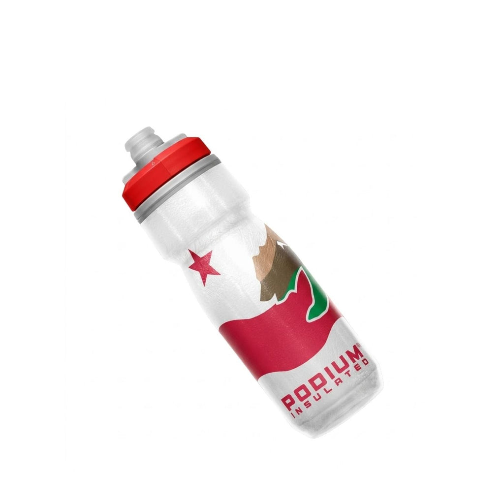 Garrafa Térmica CamelBak Podium Chill 621ml Cinza/Verde