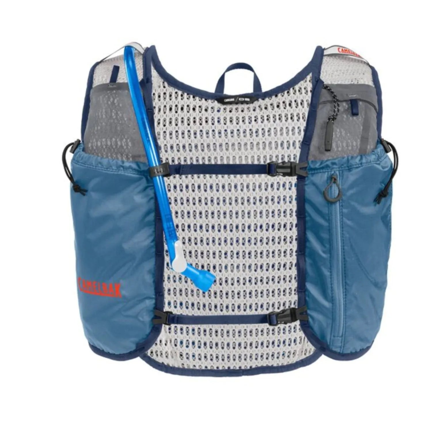 COLETE DE HIDRATACAO CAMELBAK CIRCUIT RUN VEST 50OZ / 1,5L - BLUE/SPICY ORANGE 