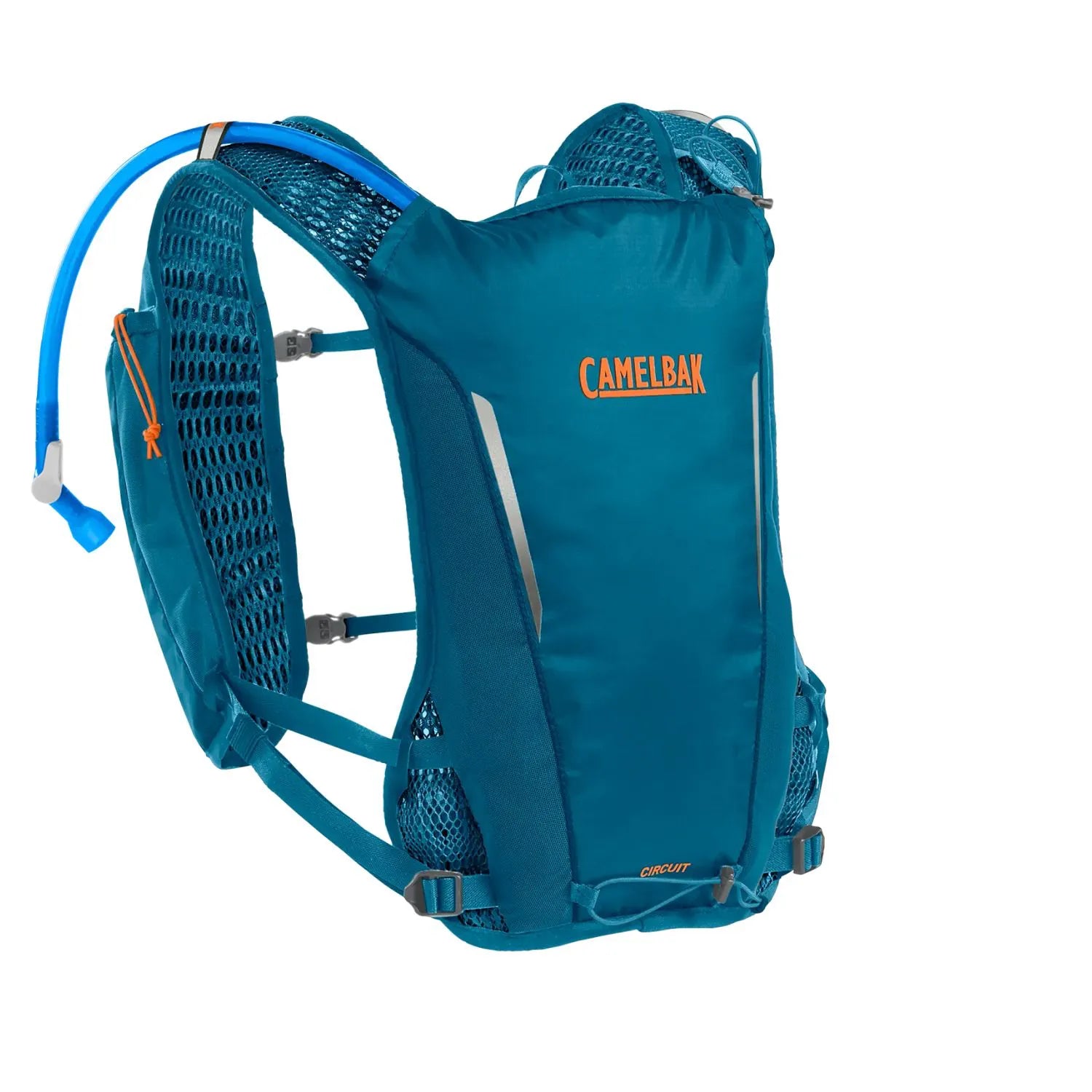 COLETE DE HIDRATACAO CAMELBAK CIRCUIT RUN VEST 50OZ / 1,5L - CORSAIR TEAL (AZUL)