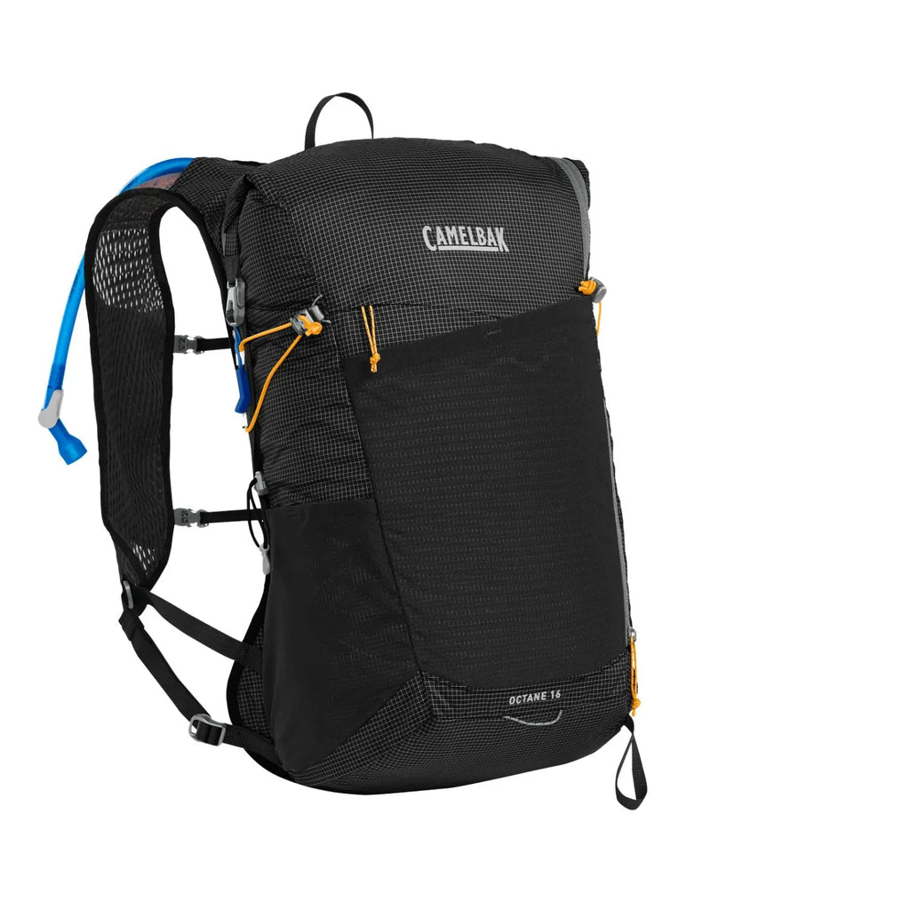 MOCHILA DE HIDRATACAO CAMELBAK OCTANE 16 70OZ / 2L - BLACK/APRICOT (PRETO/DAMASCO)