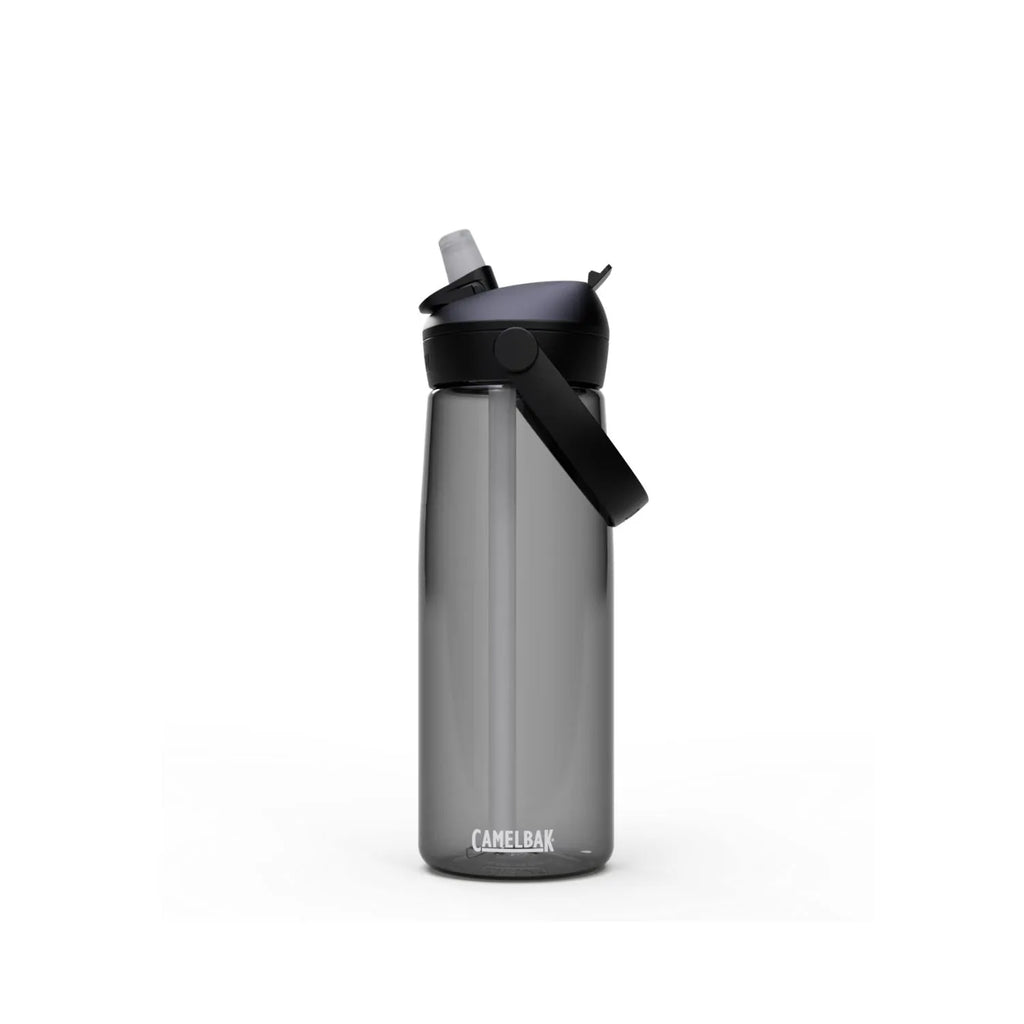 GARRAFA CAMELBAK THRIVE FLIP STRAW TRITAN 25OZ / 740ML - CHARCOAL (PRETO TRANSPARENTE)