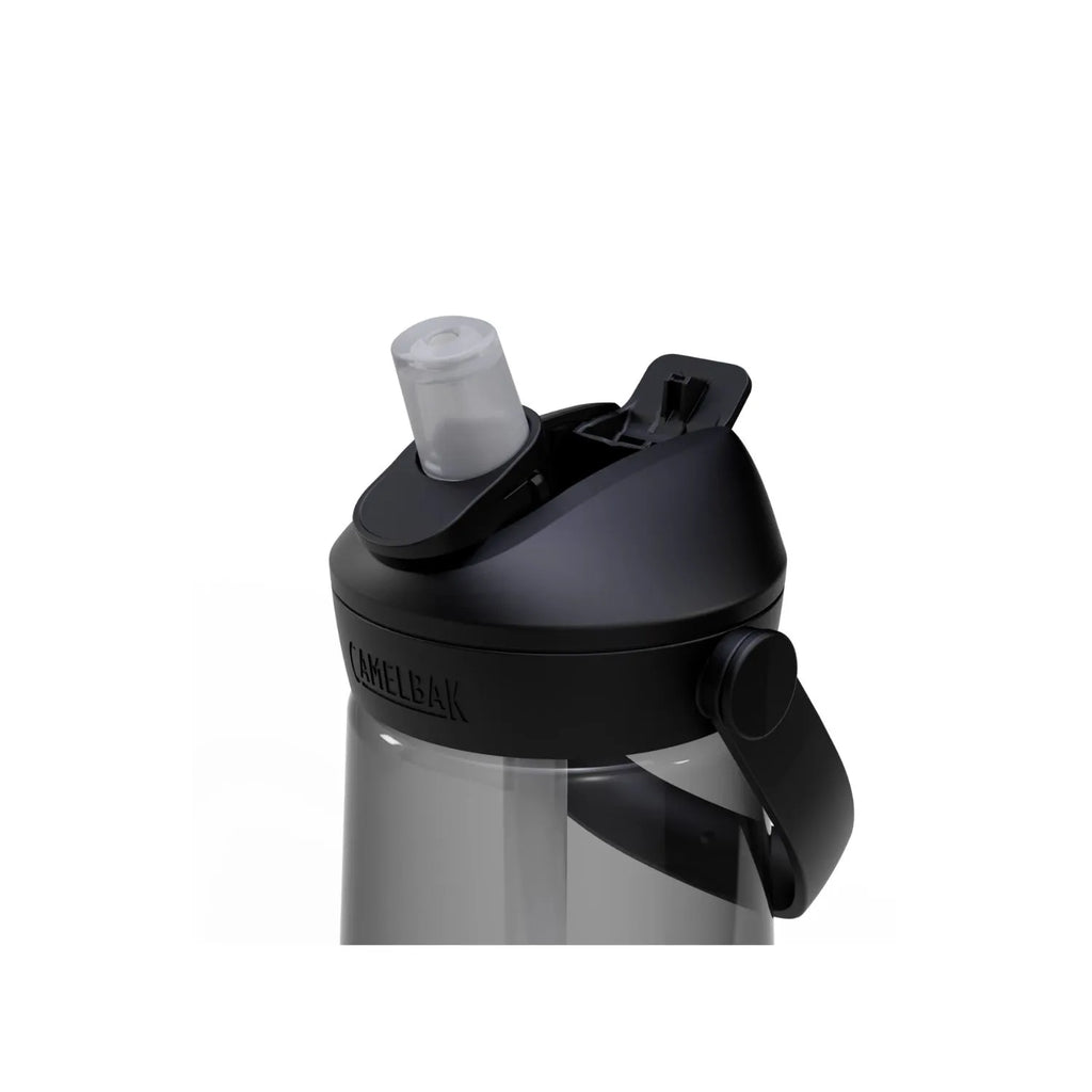 GARRAFA CAMELBAK THRIVE FLIP STRAW TRITAN 25OZ / 740ML - CHARCOAL (PRETO TRANSPARENTE)