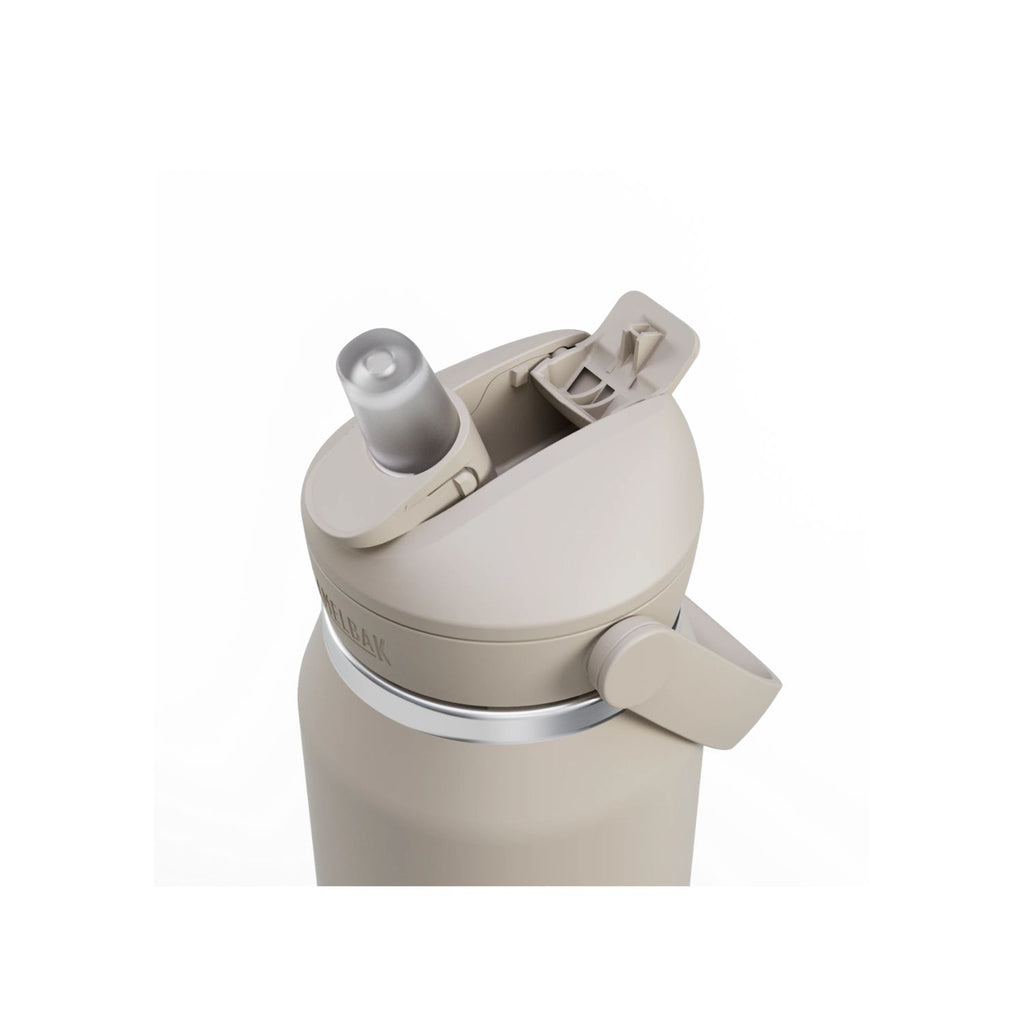 GARRAFA TERMICA CAMELBAK THRIVE FLIP STRAW VSS 32OZ / 946ML - STONE (CINZA CLARO)
