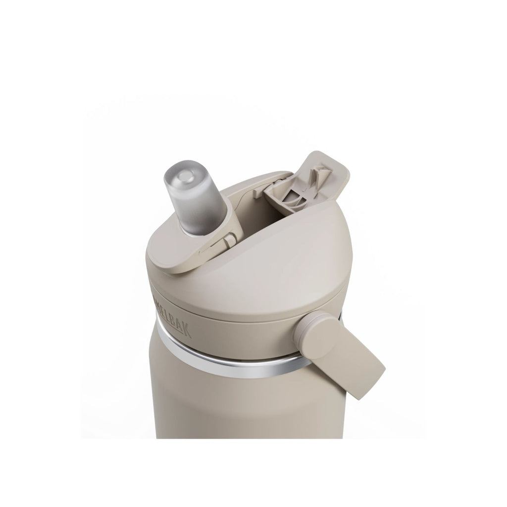 GARRAFA TERMICA CAMELBAK THRIVE FLIP STRAW VSS 25OZ / 740ML - STONE (CINZA CLARO)
