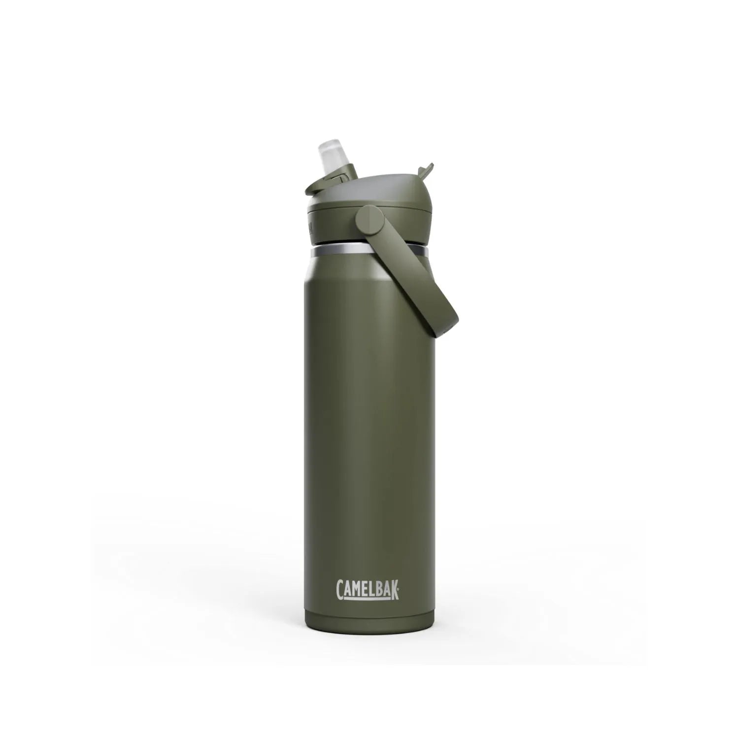 GARRAFA TERMICA CAMELBAK THRIVE FLIP STRAW VSS 25OZ / 740ML - MOSS (VERDE)