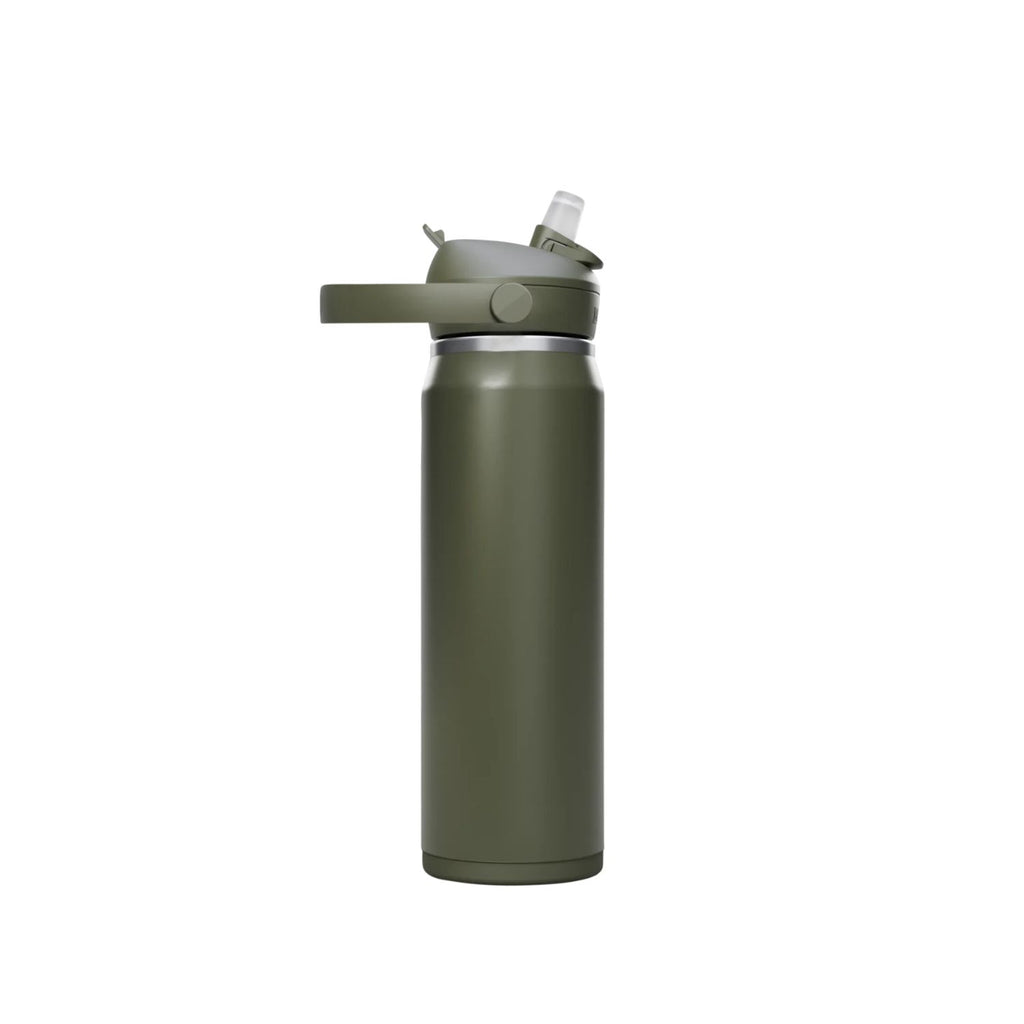 GARRAFA TERMICA CAMELBAK THRIVE FLIP STRAW VSS 25OZ / 740ML - MOSS (VERDE)
