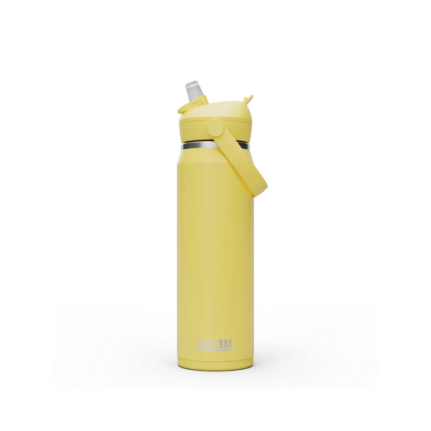 GARRAFA TERMICA CAMELBAK THRIVE FLIP STRAW VSS 25OZ / 740ML -YELLOW BLOOM (AMARELO)

