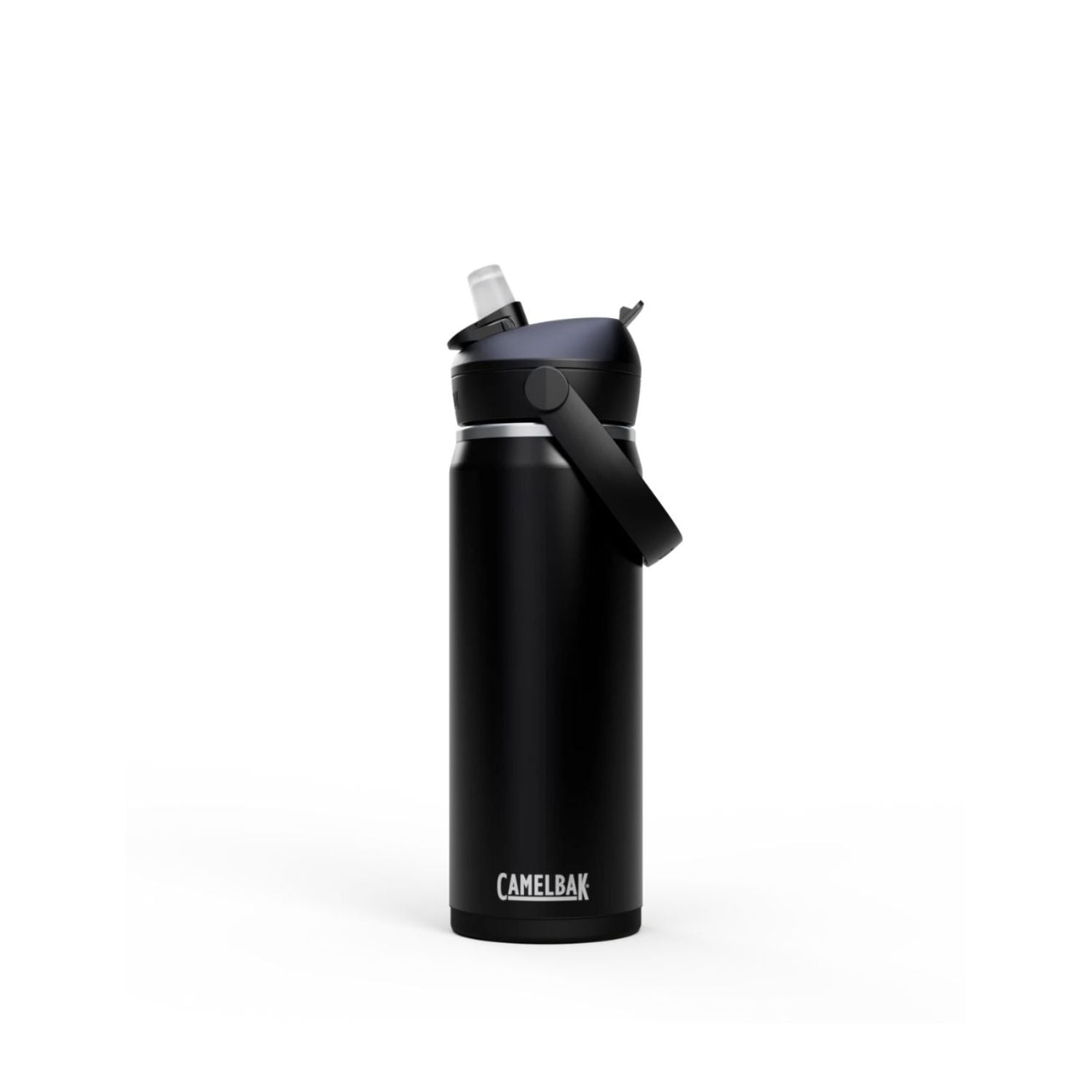GARRAFA TERMICA CAMELBAK THRIVE FLIP STRAW VSS 20OZ / 591ML - BLACK (PRETO)
