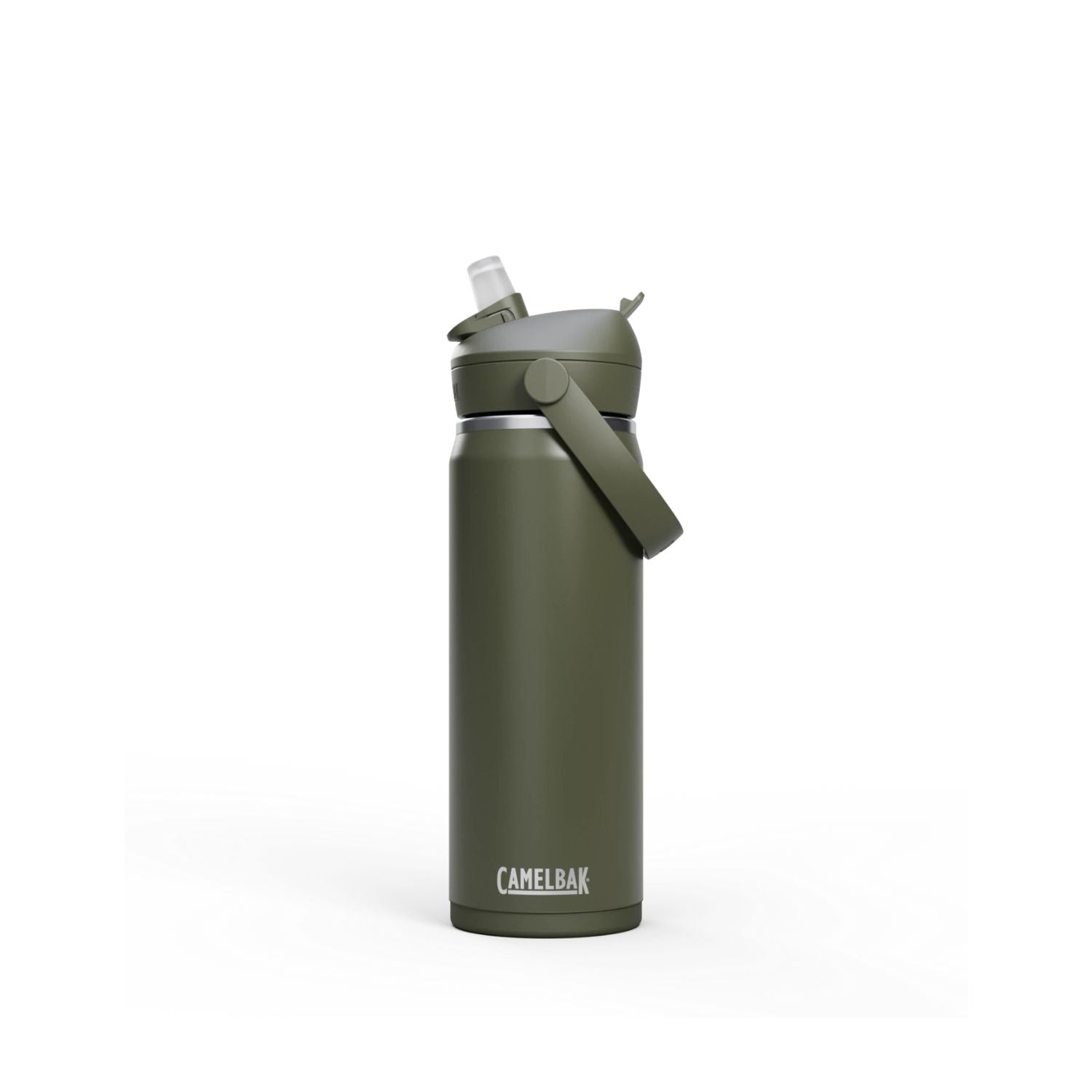 GARRAFA TERMICA CAMELBAK THRIVE FLIP STRAW VSS 20OZ / 591ML - MOSS (VERDE)
