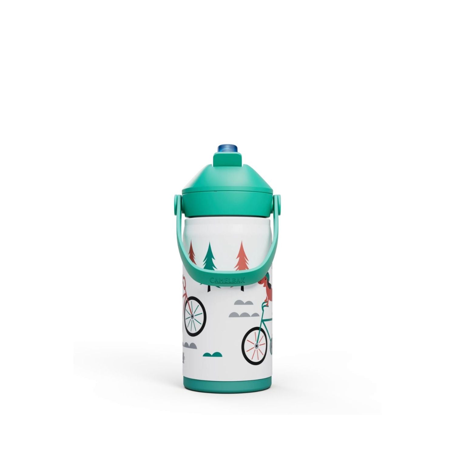 Garrafa Térmica Infantil CamelBak Thrive Flip Straw 354ml Tritan Azul