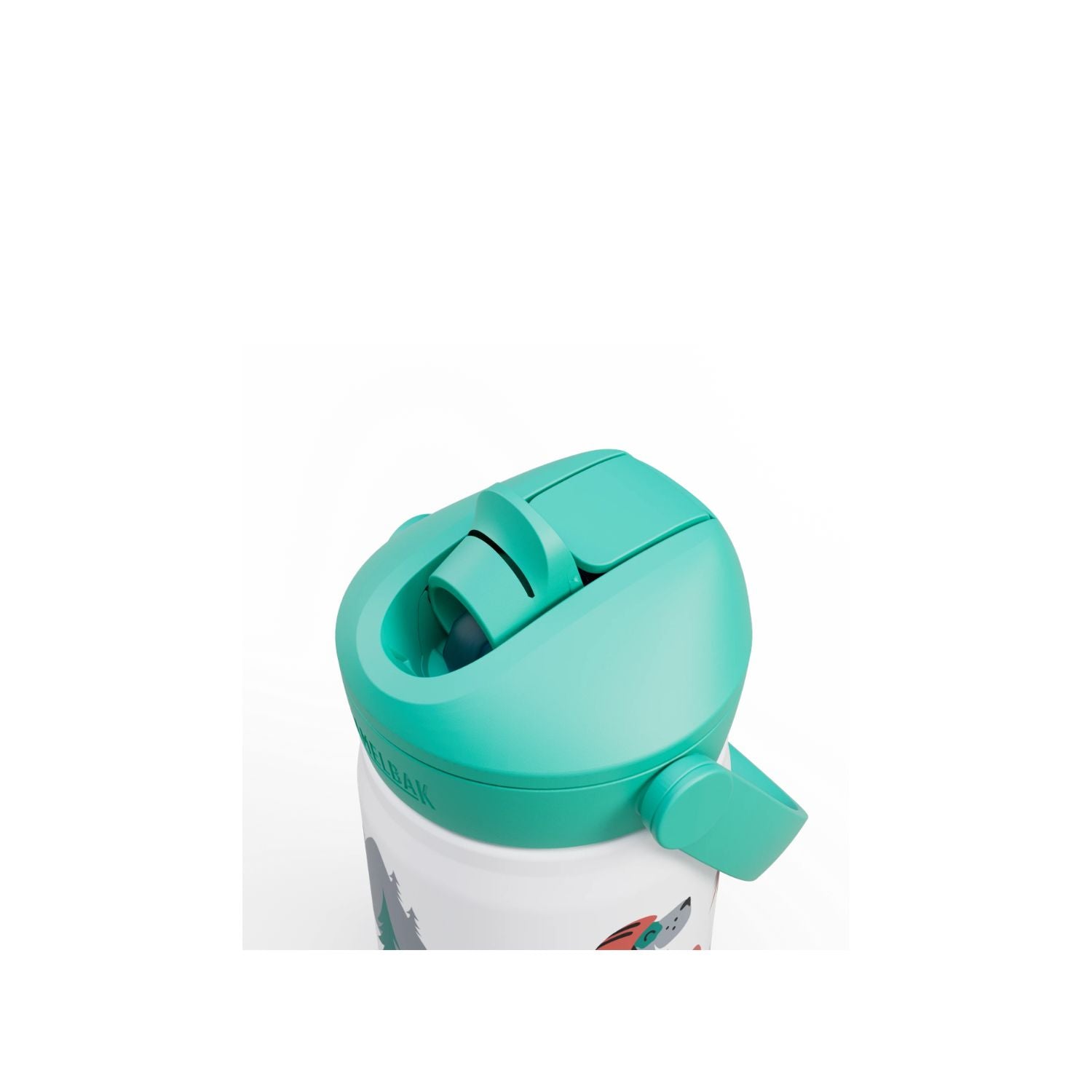 Garrafa Térmica Infantil CamelBak Thrive Flip Straw 354ml Tritan Azul