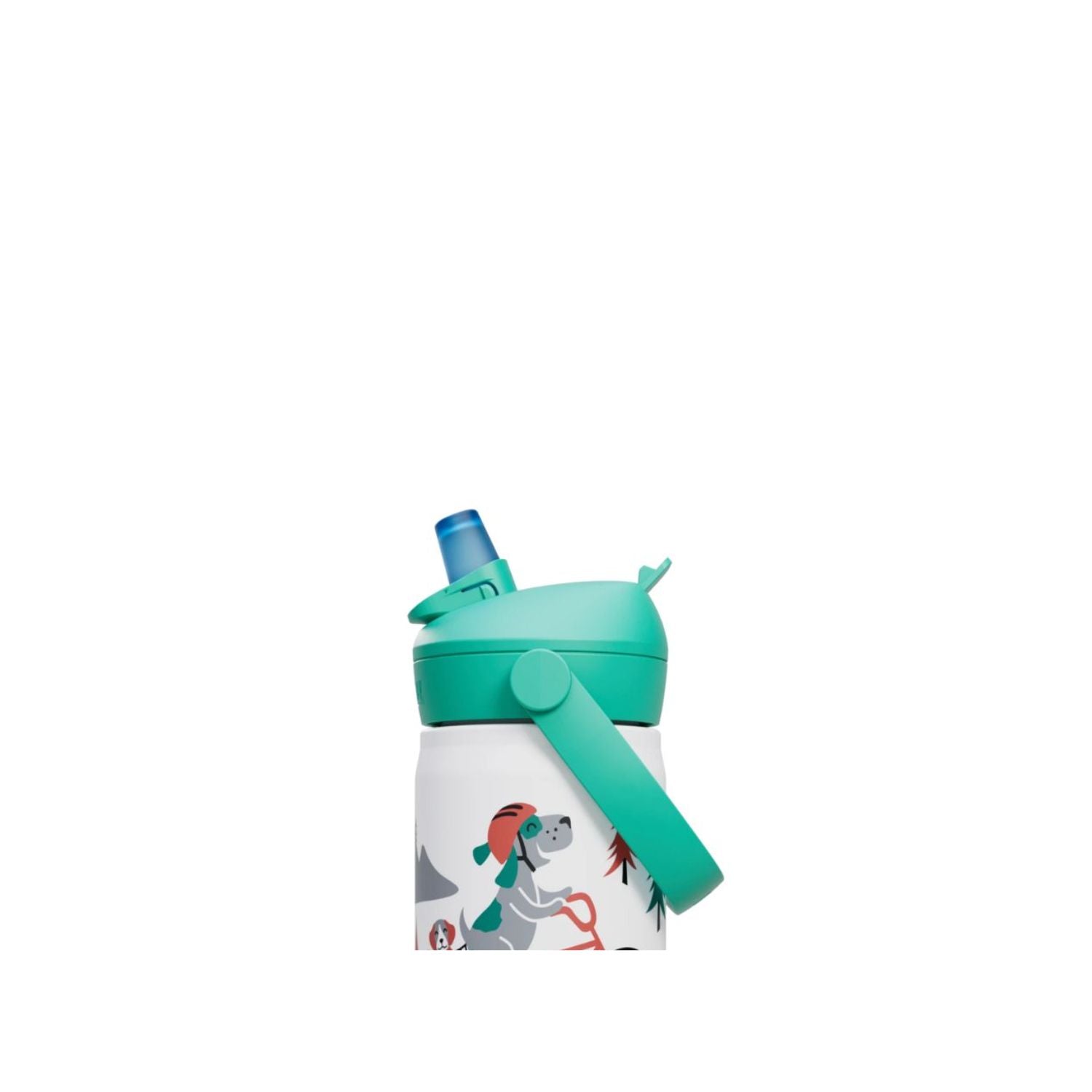 Garrafa Térmica Infantil CamelBak Thrive Flip Straw 354ml Tritan Azul