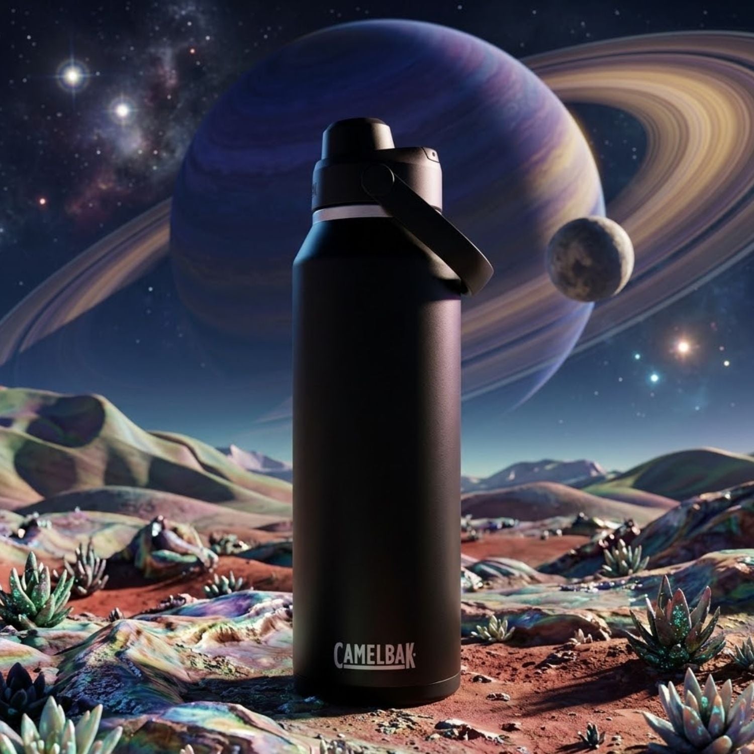 GARRAFA TERMICA CAMELBAK THRIVE CHUG VSS 40OZ / 1,183ML - BLACK (PRETO)
