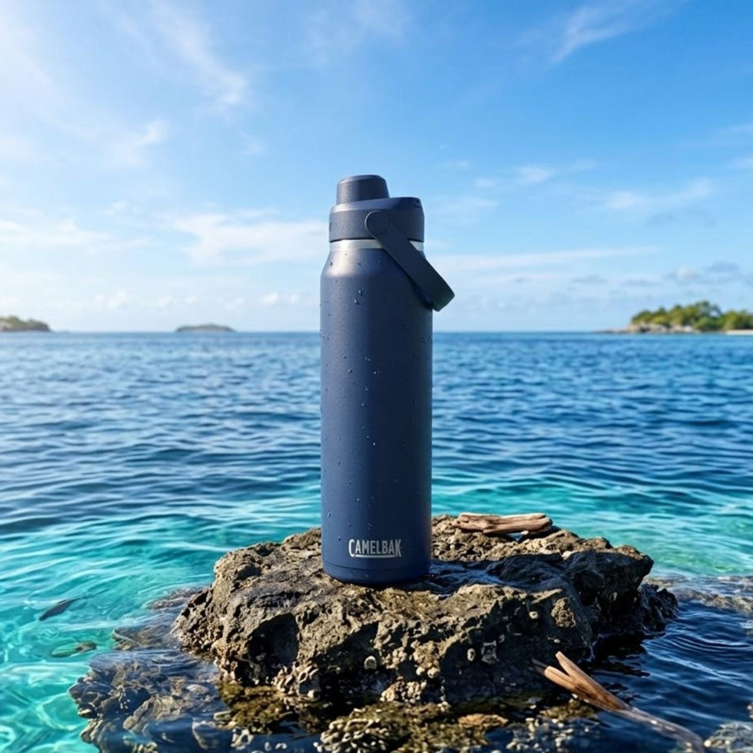 GARRAFA TERMICA CAMELBAK THRIVE CHUG VSS 32OZ / 946ML - NAVY (AZUL)
