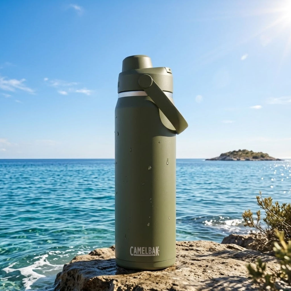 GARRAFA TERMICA CAMELBAK THRIVE CHUG VSS 25OZ / 740ML - MOSS (VERDE)
