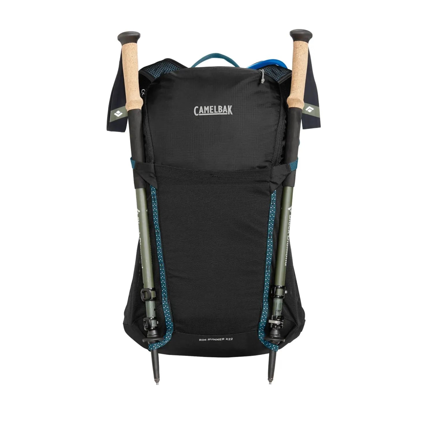 MOCHILA DE HIDRATACAO CAMELBAK RIM RUNNER X22 50OZ / 1,5L - BLACK (PRETO)
 