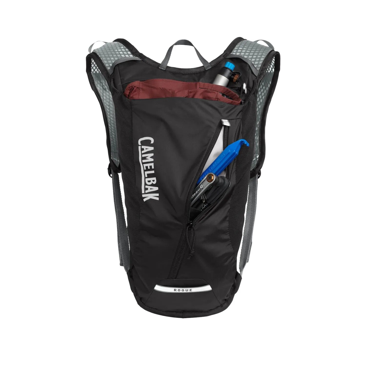 MOCHILA DE HIDRATACAO CAMELBAK ROGUE LIGHT 7 70OZ / 2L - BLACK (PRETO)
