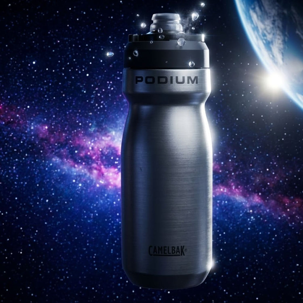 GARRAFA TERMICA CAMELBAK PODIUM INSULATED STEEL 18OZ / 532ML - STAINLESS (CINZA)
