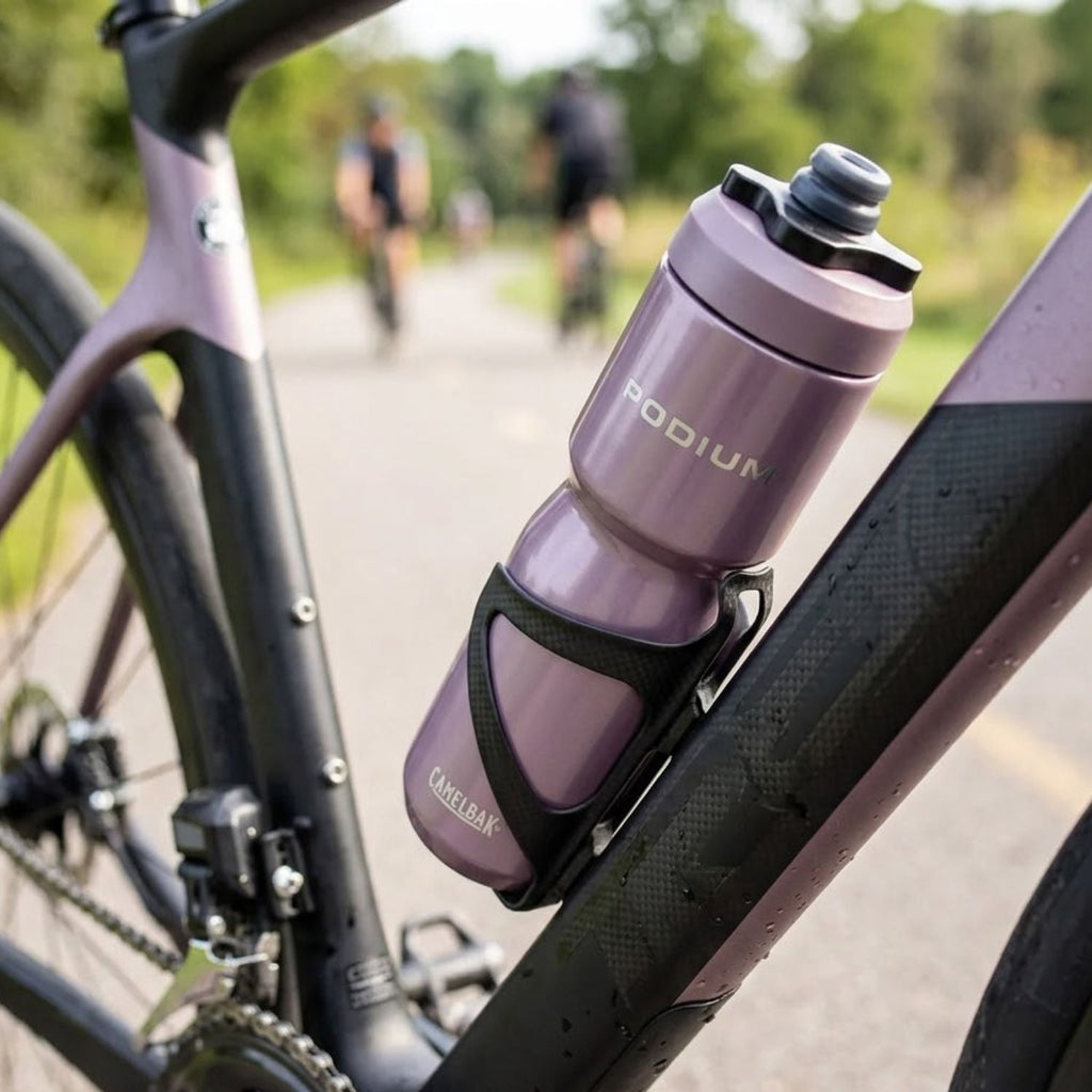 Garrafa Térmica CamelBak Podium Insulated Steel 650ml Inox 18/8 Cinza