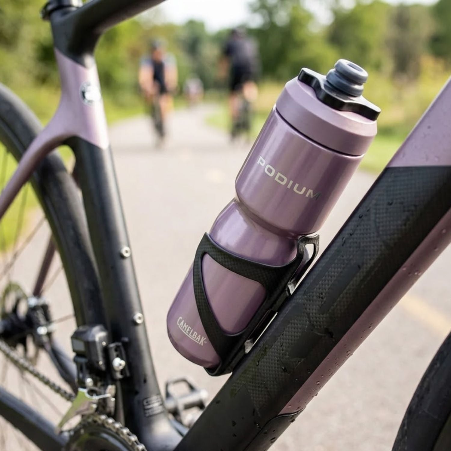 Garrafa Térmica CamelBak Podium Insulated Steel 650ml Inox 18/8 Cinza