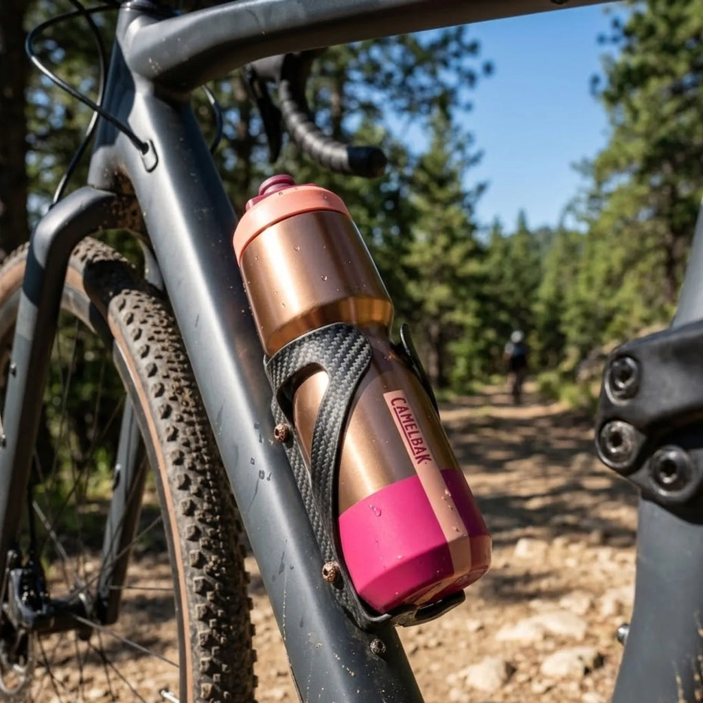 GARRAFA TERMICA CAMELBAK PODIUM INSULATED STEEL 22OZ / 650ML - MERCURY BLUSH (ROSA/CORAL)