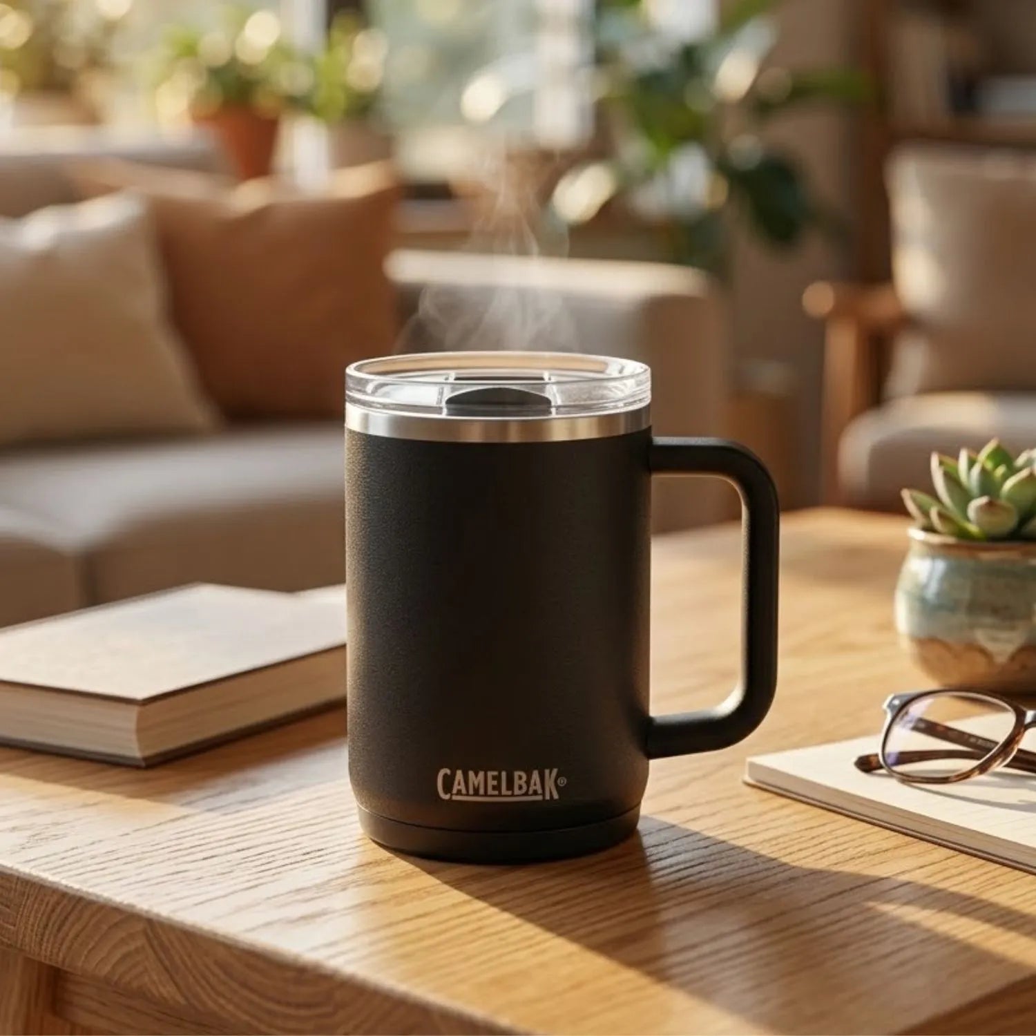 CANECA MUG TERMICA CAMELBAK THRIVE VSS 16OZ / 473ML - BLACK (PRETO)