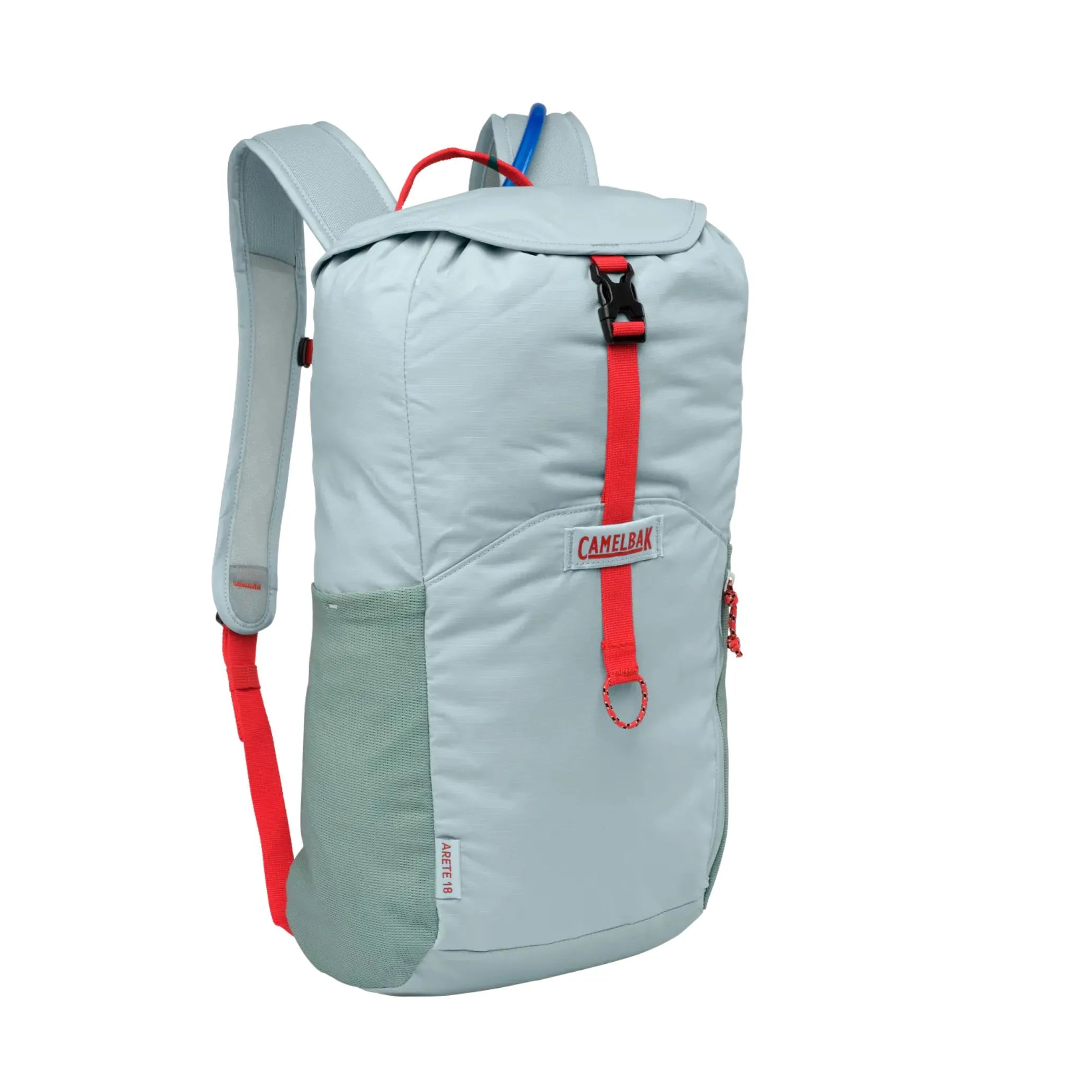 MOCHILA DE HIDRATACAO CAMELBAK ARETE 18 SINGLE BUCKLE 50OZ / 1,5L - SILVER MIST (PRATA/VERDE C