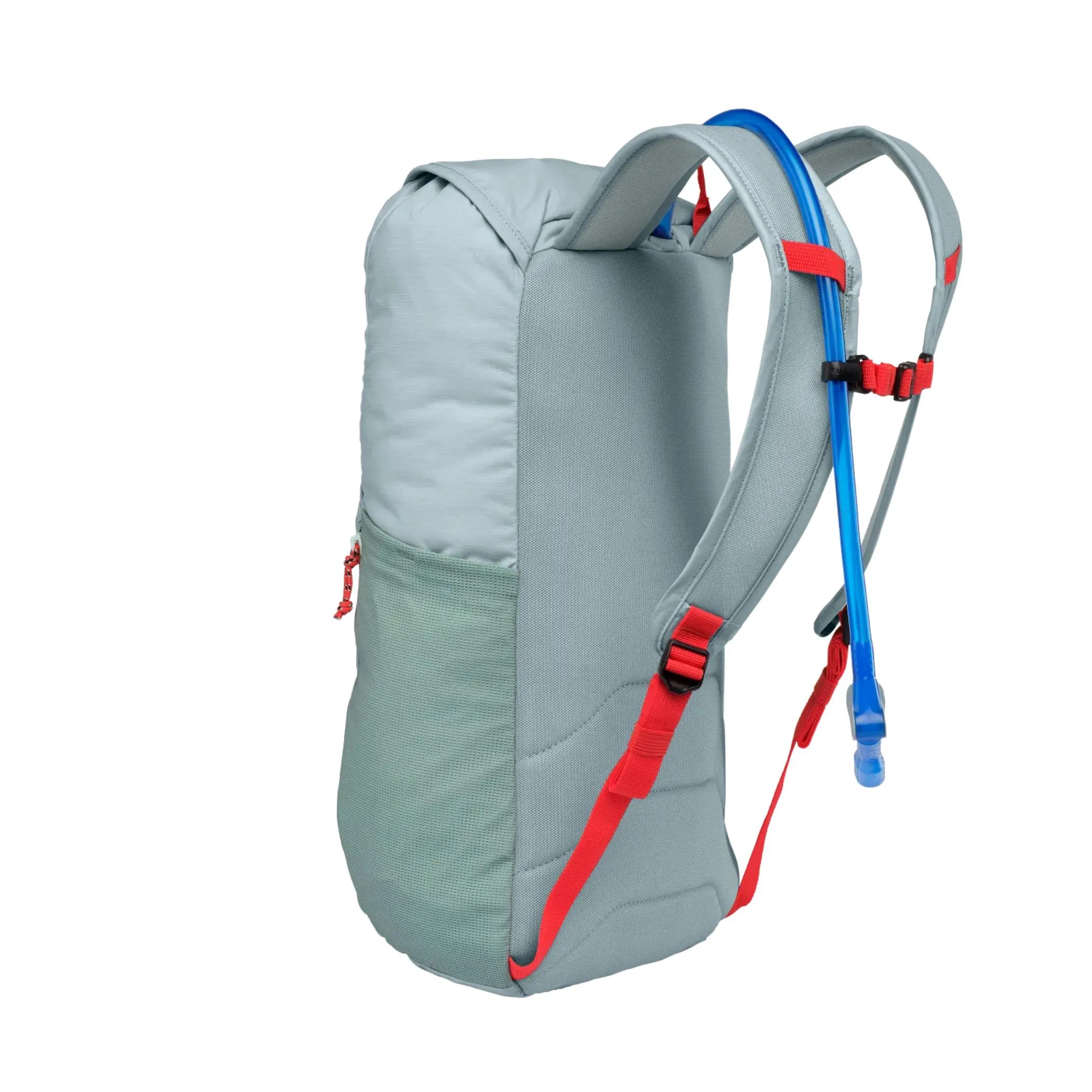 MOCHILA DE HIDRATACAO CAMELBAK ARETE 18 SINGLE BUCKLE 50OZ / 1,5L - SILVER MIST (PRATA/VERDE C