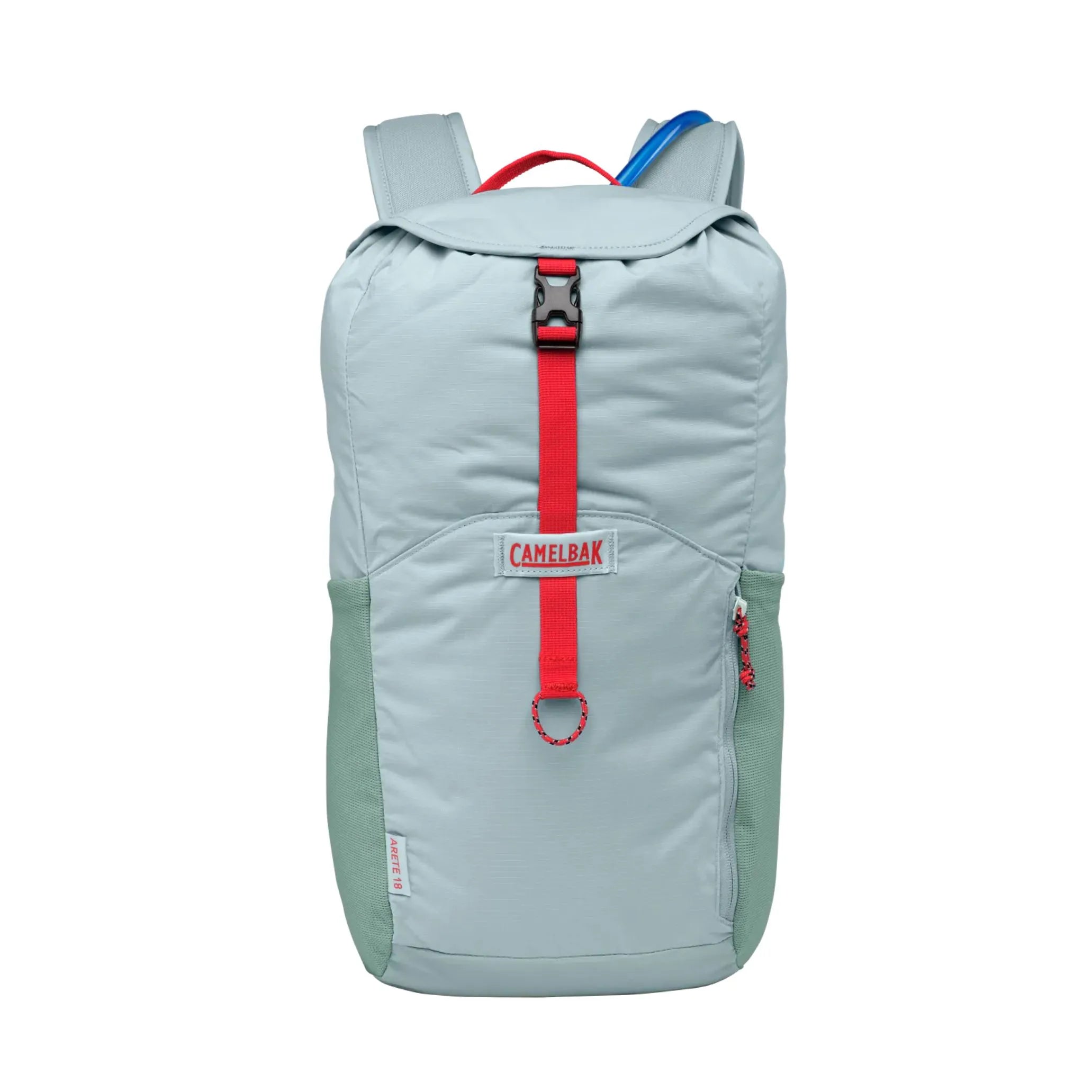 MOCHILA DE HIDRATACAO CAMELBAK ARETE 18 SINGLE BUCKLE 50OZ / 1,5L - SILVER MIST (PRATA/VERDE C