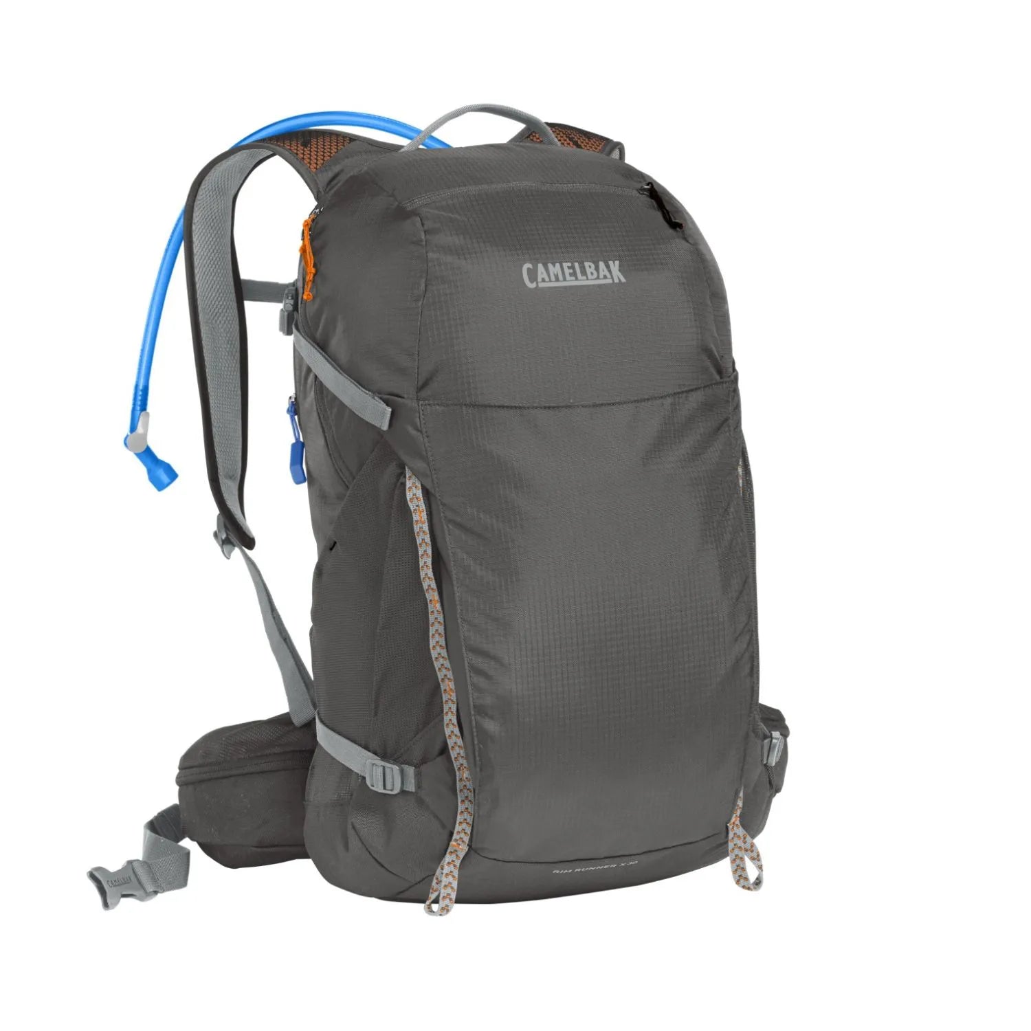 MOCHILA DE HIDRATACAO CAMELBAK RIM RUNNER X30 TERRA 50OZ / 1,5L - STORM GREY (CINZA) S/ REFIL
