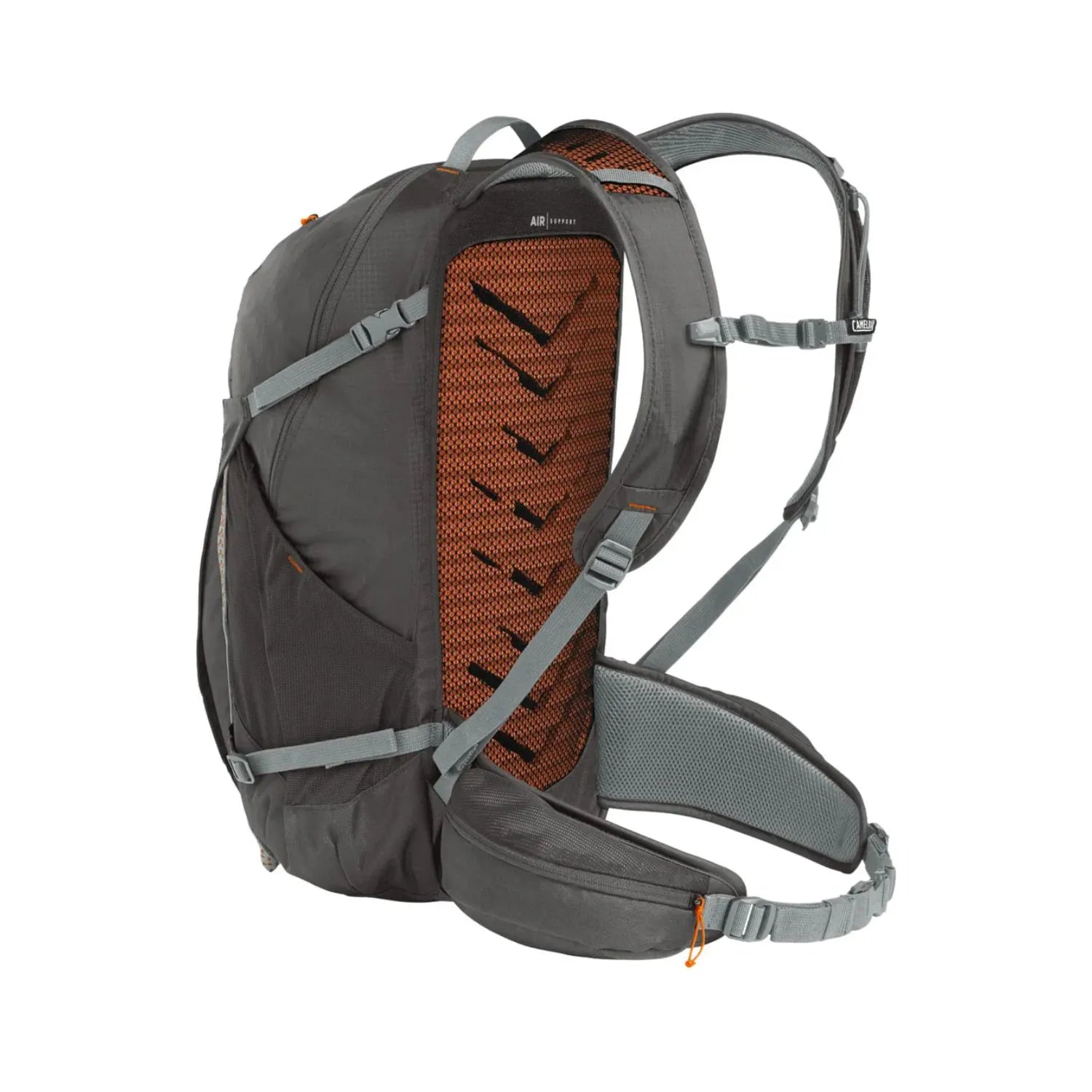 MOCHILA DE HIDRATACAO CAMELBAK RIM RUNNER X30 TERRA 50OZ / 1,5L - STORM GREY (CINZA) S/ REFIL