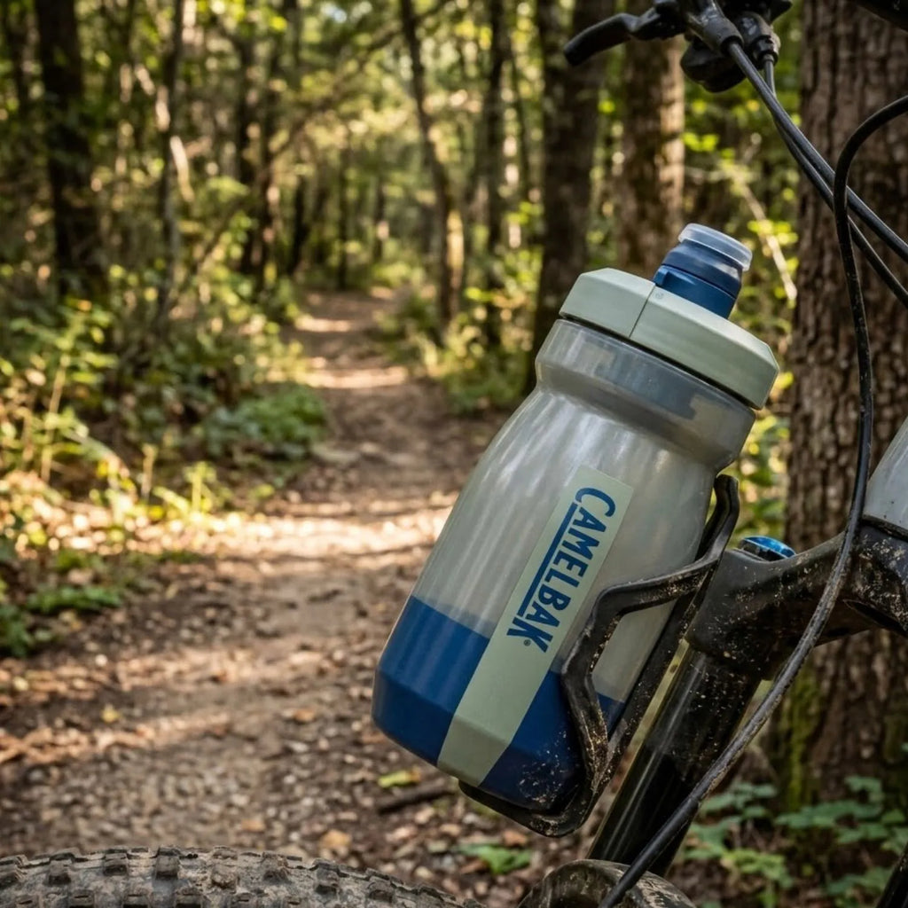 GARRAFA CAMELBAK PODIUM 15OZ / 444ML - MERCURY FOG (AZUL/VERDE)