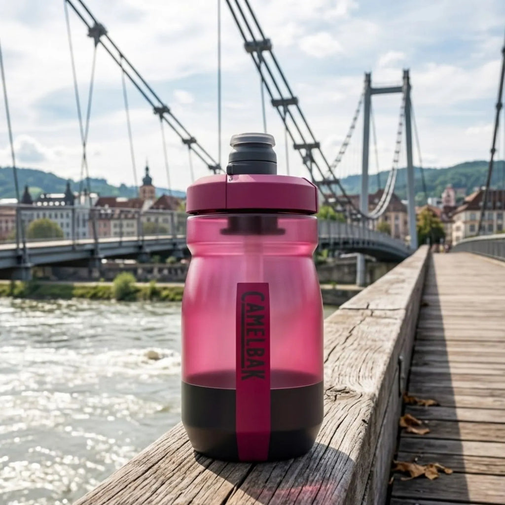 GARRAFA CAMELBAK PODIUM 15OZ / 444ML - MERCURY BERRY (PRETO/ROSA)